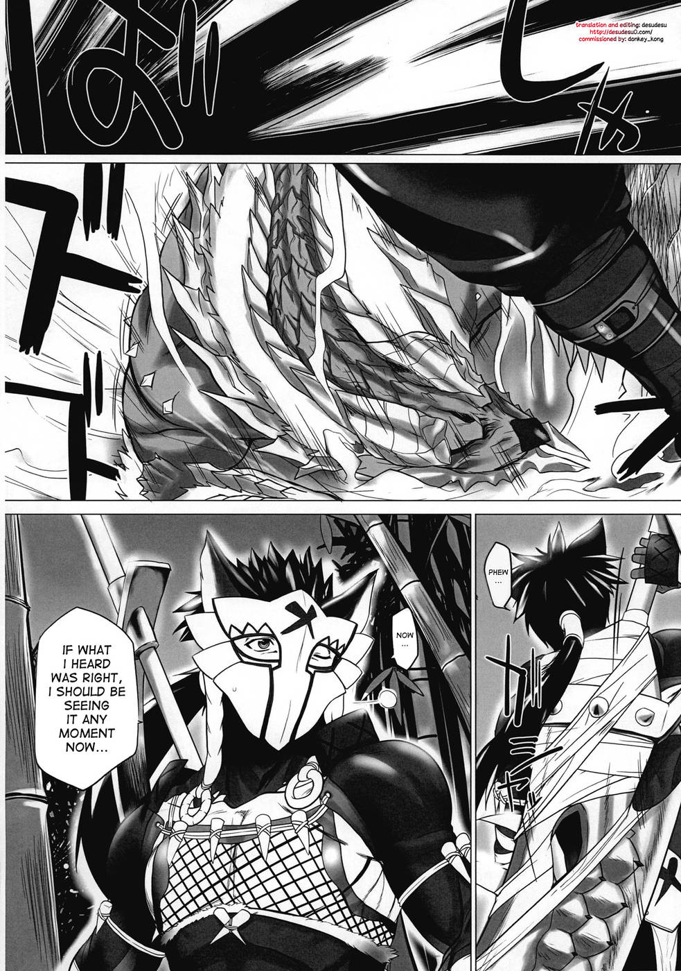 Hentai Manga Comic-Monhan P3 Hon Hitou Konyoku Dosu Mellon Ban-Read-6